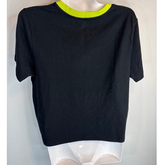 Dr. Seuss The Grinch Black Cropped Top Women's‎ XL NWOT - Picture 2 of 5